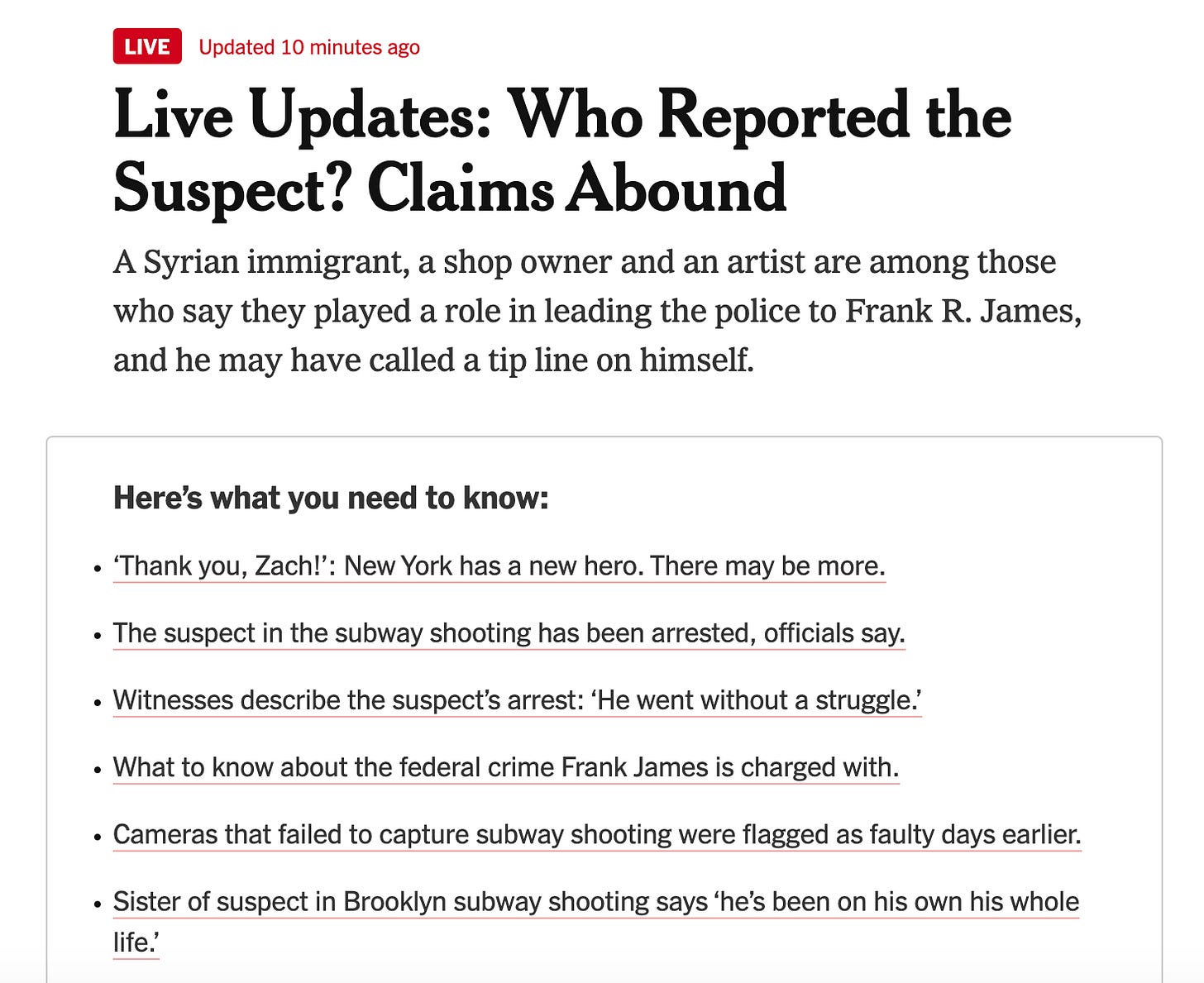 Publishers’ ‘live blogs’ are the perfect tool for cataloging our constant crises