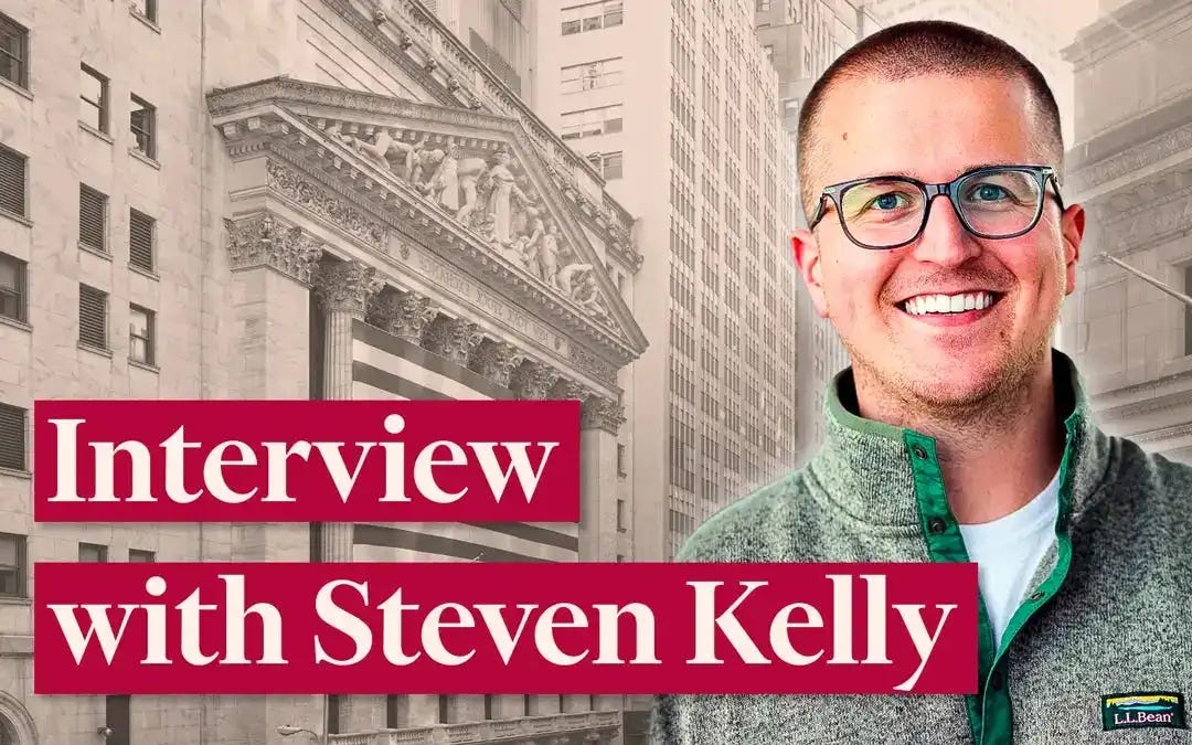 Entrevista a Steven Kelly en Dinero y Banca en Substack
