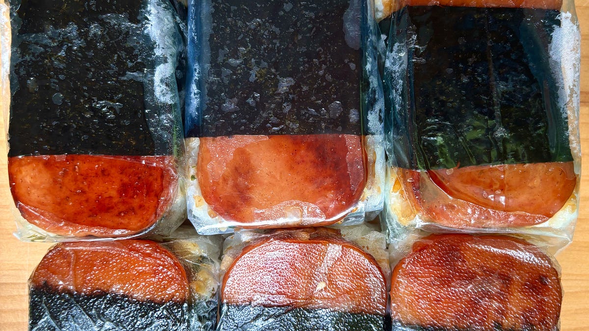 Spam Musubi - Baking by Yuka