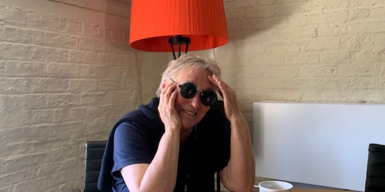 Cue two dead feminists with sherry and a stuffed parrot