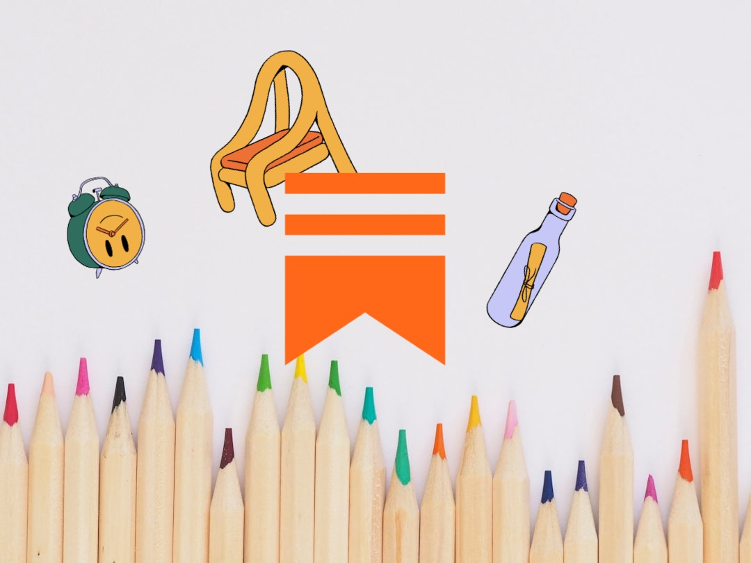 colored pencil lined up on top of white surface