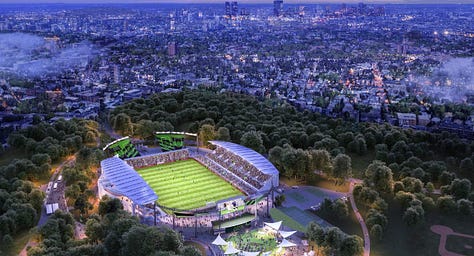 NWSL Boston Stadium Renderings