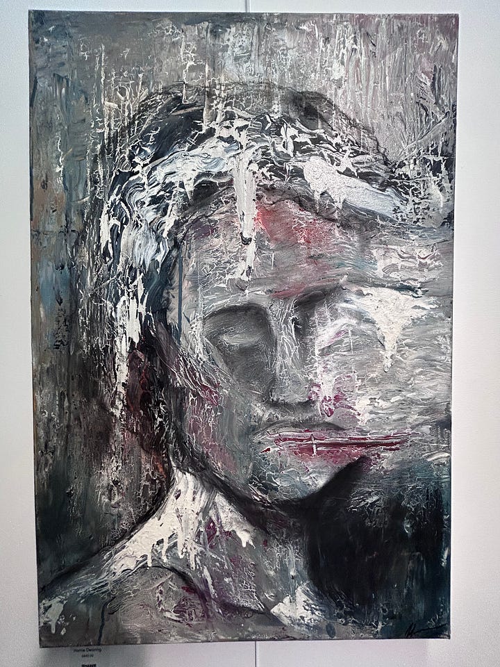 FOR SALE: Part of the Art BRUT Exhibition, June 2025 at Swindon Art Museum.