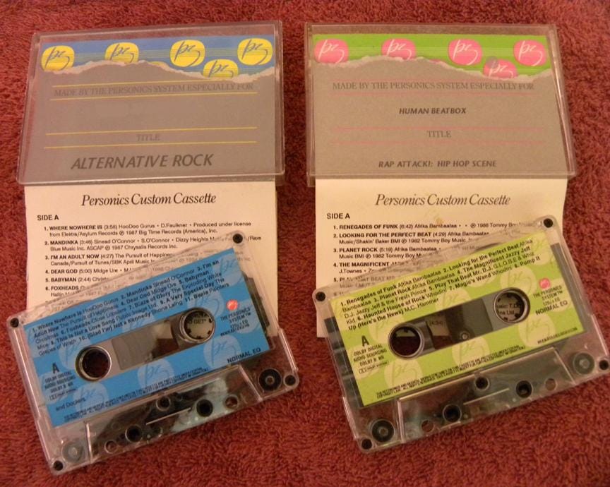 Who made a mix tape on a Personics System at Sam Goodys? : r/80s Who made a mix tape on a Personics System at Sam Goodys? : r/80s