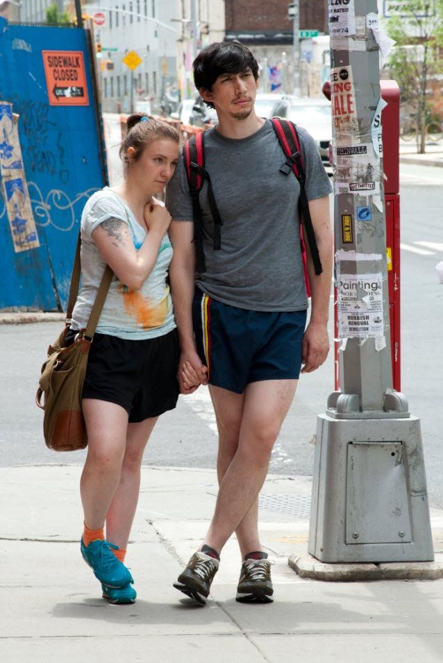 Hannah and Adam, #GIRLS Season 1, Episode 8 Adam Driver Girls, Adam Girl, Adam Sackler, Girls ...