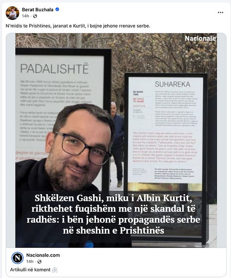 Seria e Postimeve te Berat Buzhalës, 27 Mars, 2026.