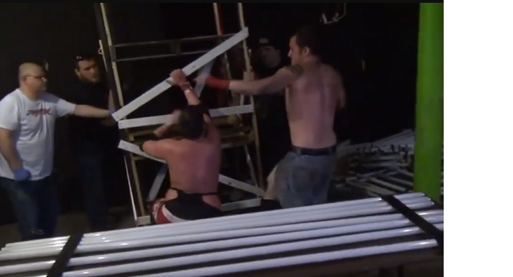 [Screenshot: Height comparison Mathis vs pallet tower]