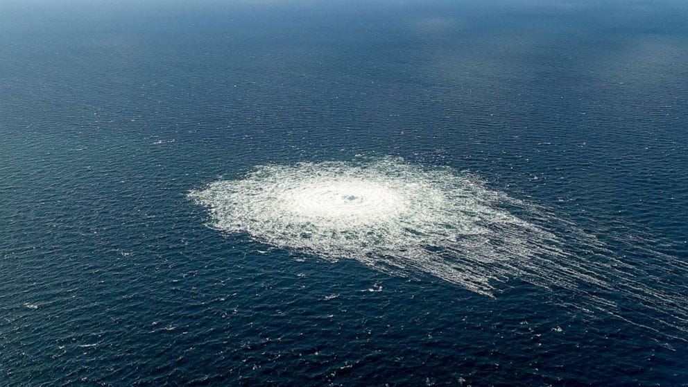 White House: Nord Stream gas pipeline leaks 'apparent sabotage' - ABC News