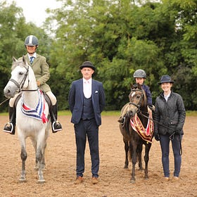 Electric atmosphere at Gransha Equestrian Centre