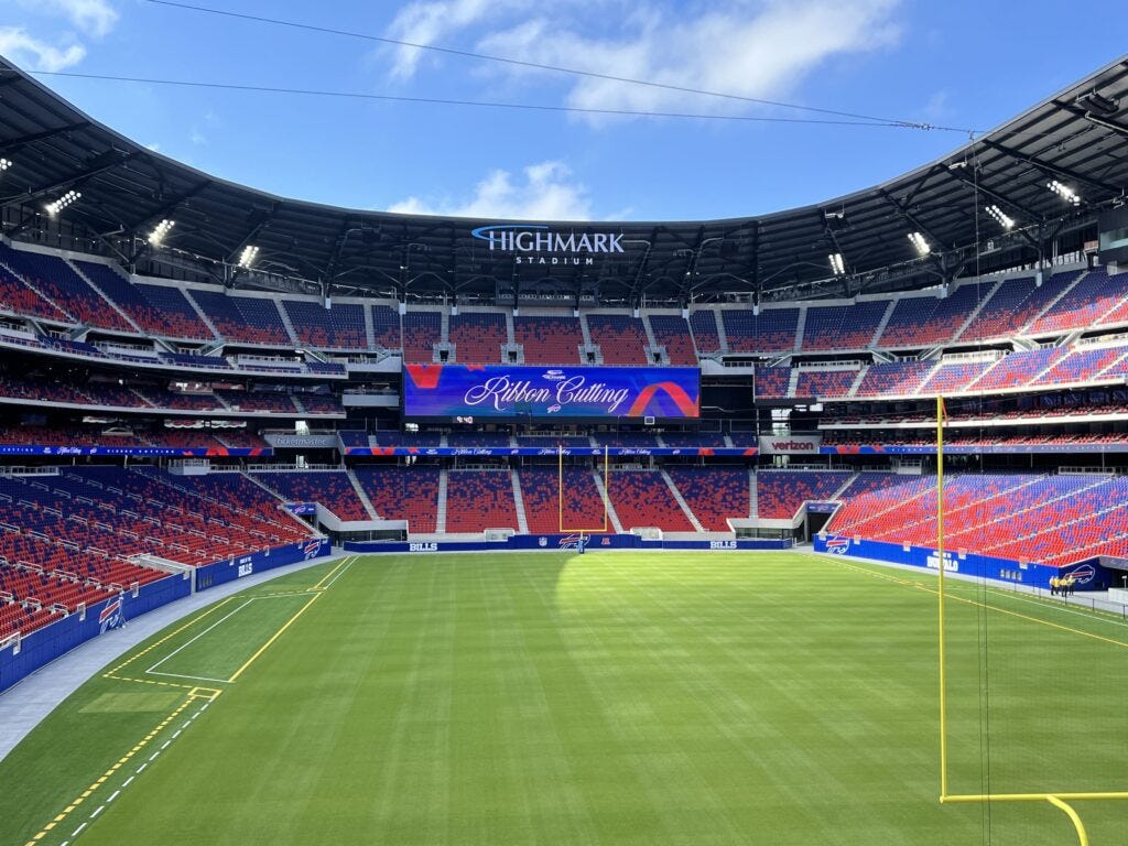Gilbane-Turner Completes $2.1 Billion New Highmark Stadium for the Buffalo  Bills | Gilbane