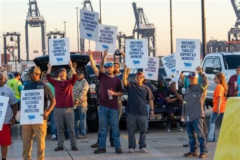 East Coast, Gulf Coast Port Worker Strike Begins - The New American