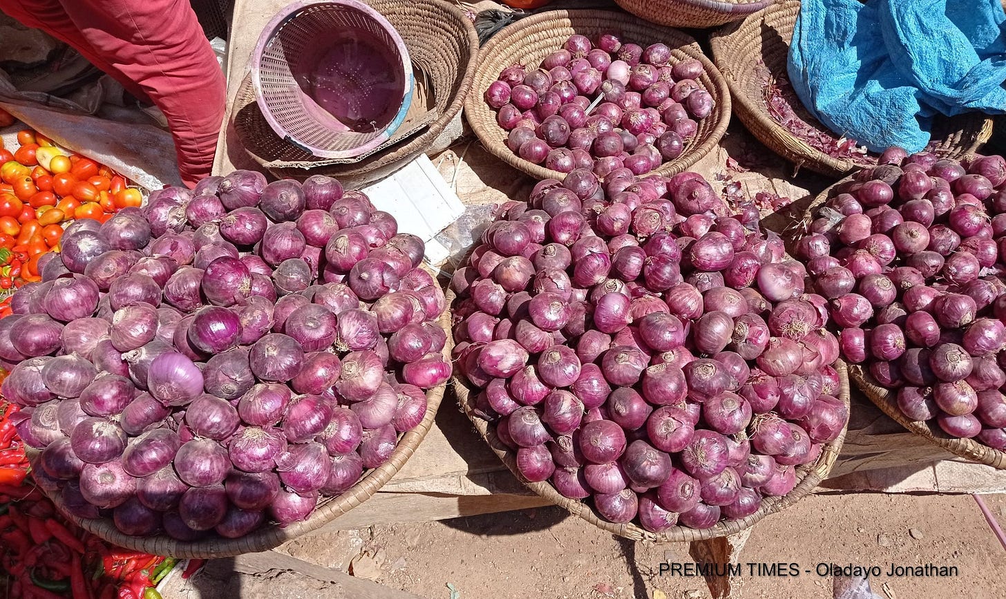 Basket of Onions