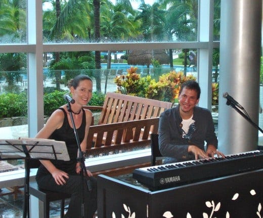 Malonie Carre with Gianny Laredo