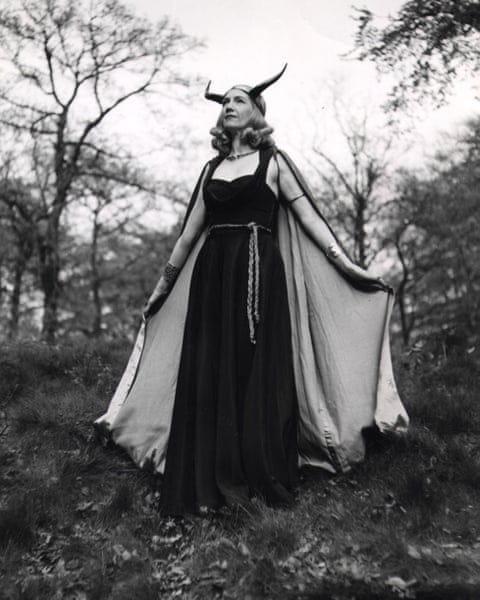 Crowther with horns headgear