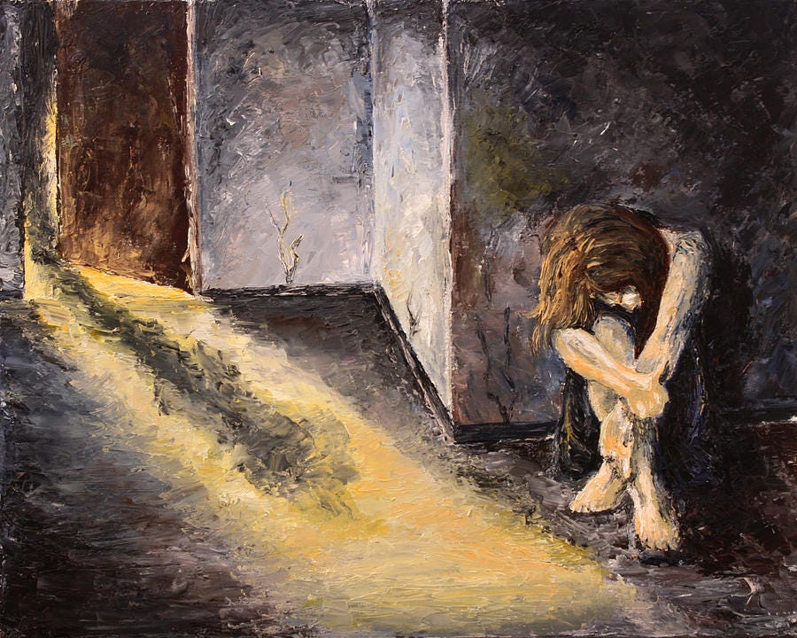 Broken Painting by Christina Wentzel - Fine Art America