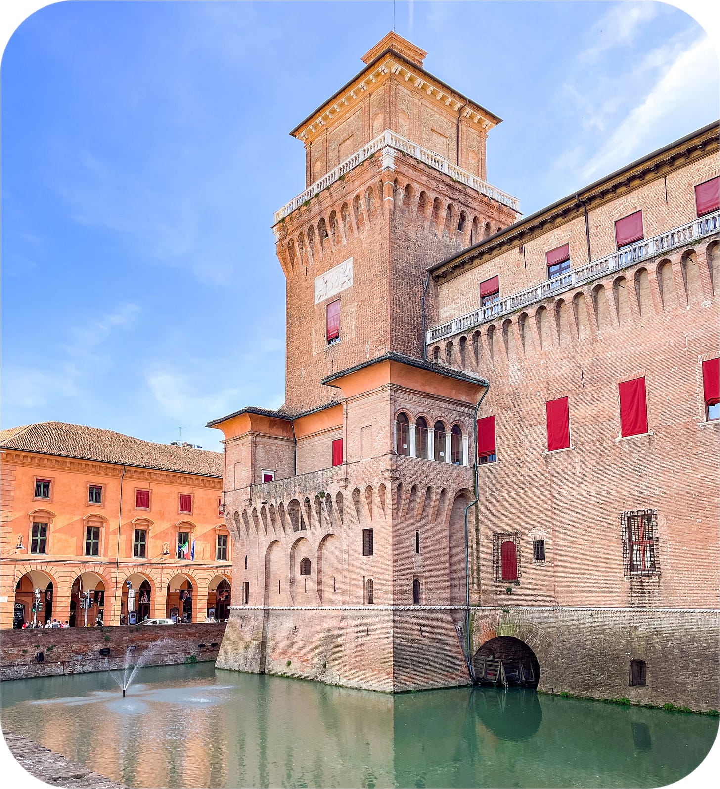 Castello Estense. Ferrara, Italy