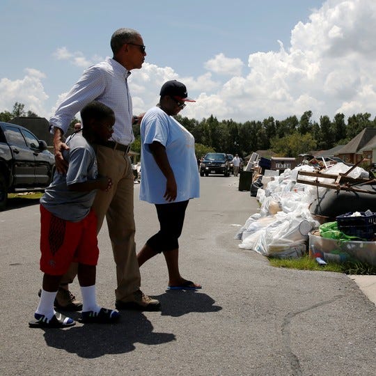 President Obama Goes to Louisiana to Meet with Families, Emergency Workers  - The Atlantic