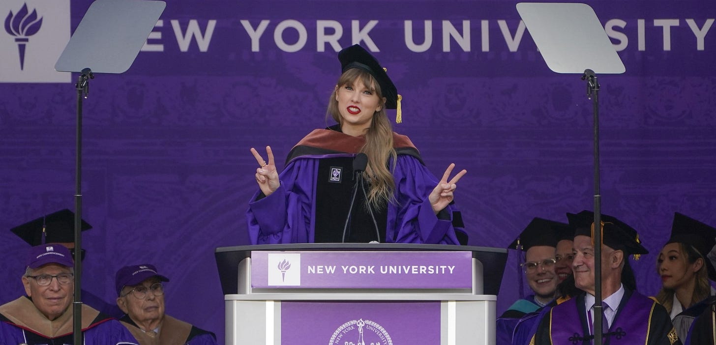 Taylor Swift literary studies? Of course she should take her place  alongside Chaucer and Shakespeare