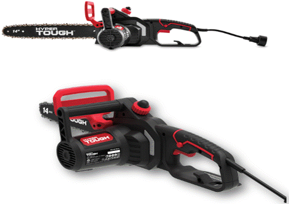 Recalled Hyper Tough 9 Amp Electric Corded 14” Chainsaw