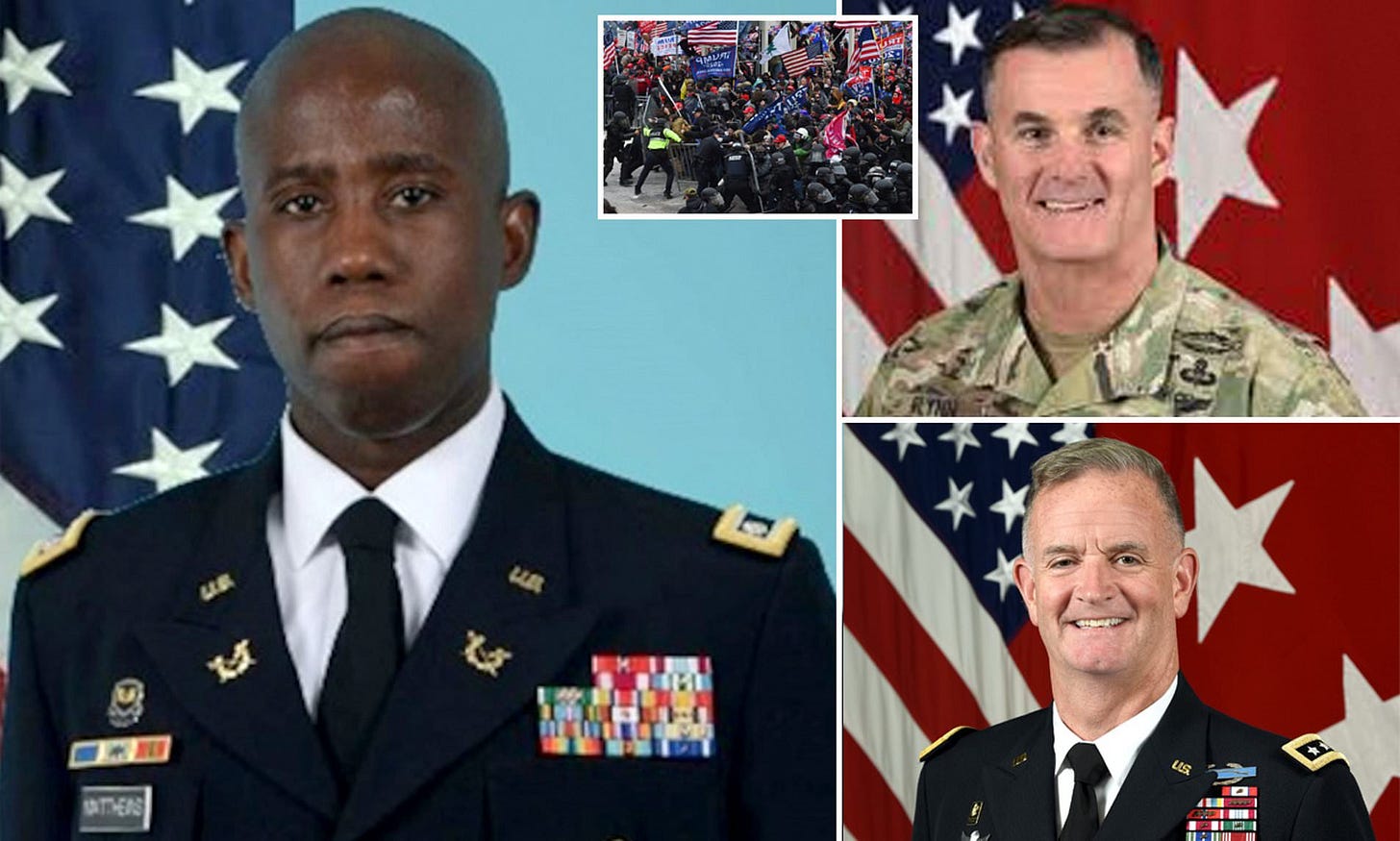 Former DC National Guard official accuses two generals of lying about  delayed response to Capitol... | Daily Mail Online
