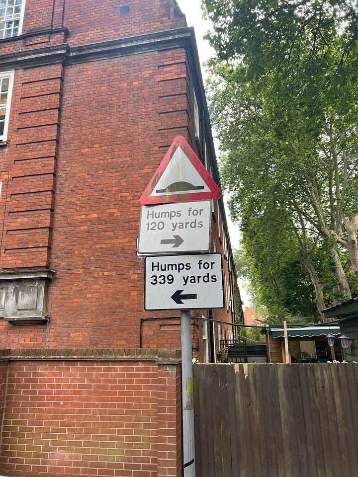 Bandages at Boots, and a street sign in Islington.