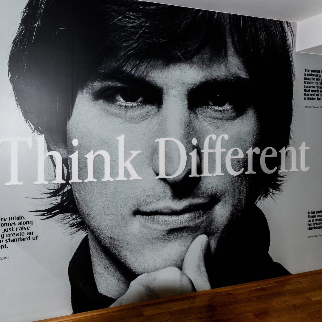 “Think Different”: Apple’s Iconic Campaign | by Jessica + Finding H(Om ...