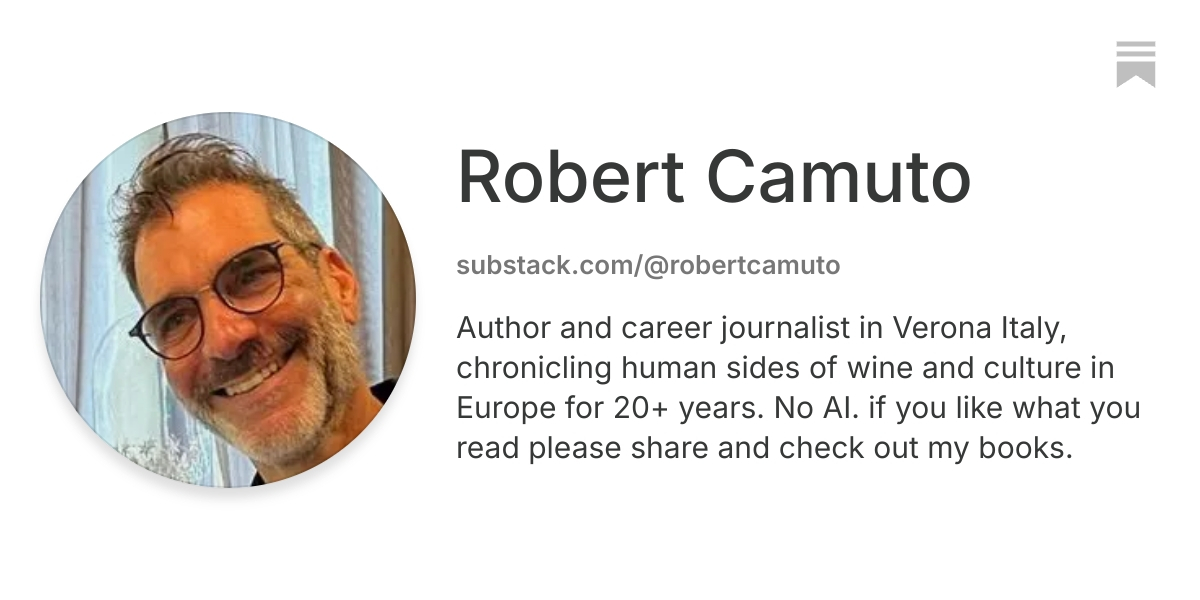 Robert Camuto | Substack
