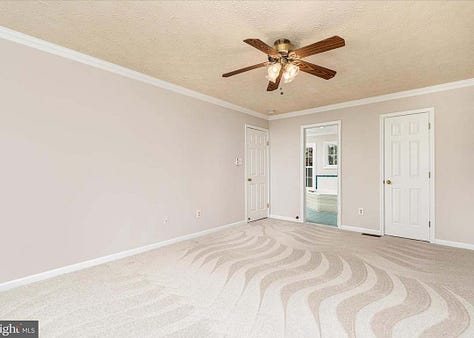 Images of a single-family house listing