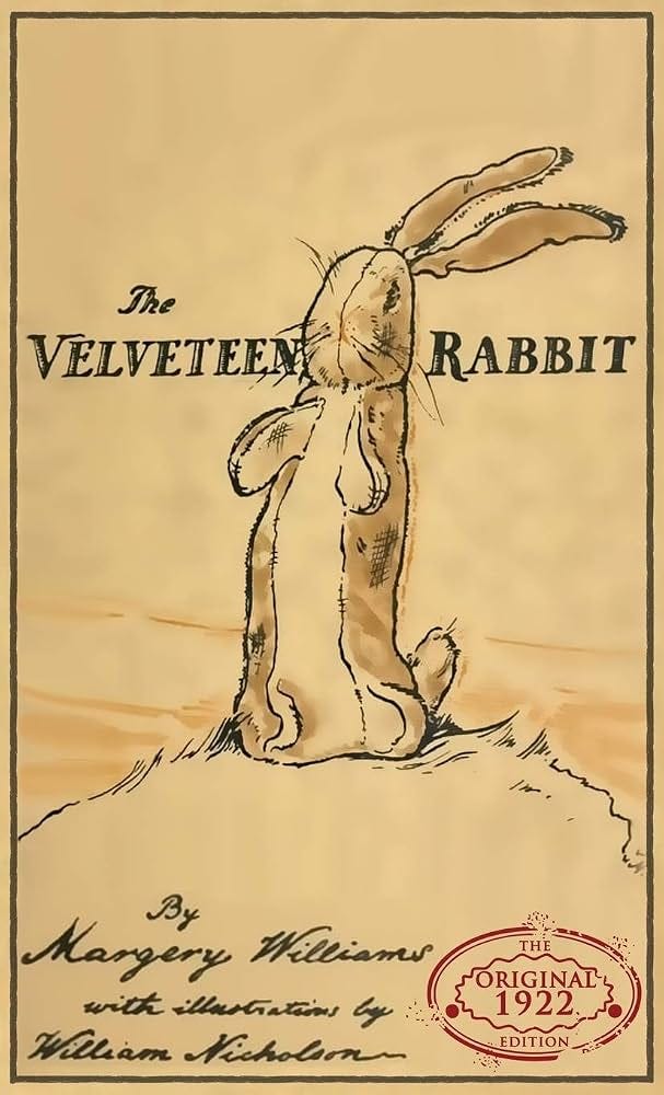The Velveteen Rabbit: The Original 1922 Edition in Full Color: Williams,  Margery, Nicholson, William: 9781947844209: Amazon.com: Books