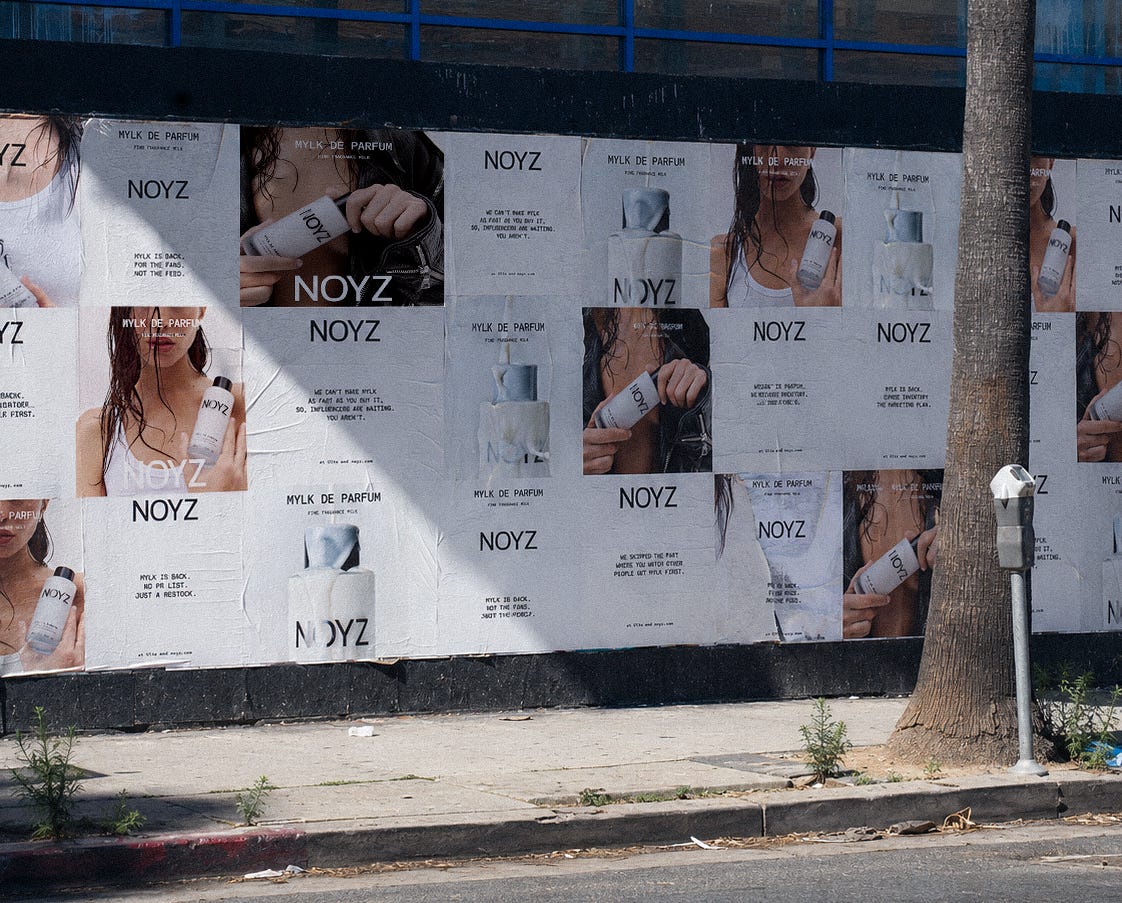 NOYZ turns a restock into a marketing strategy