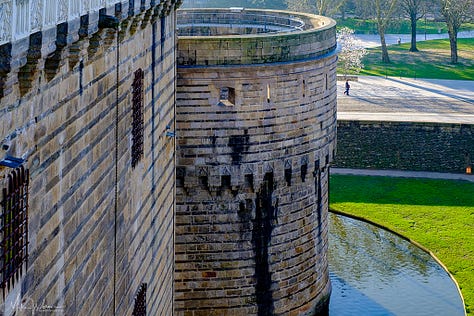 Moat and the drawbridge