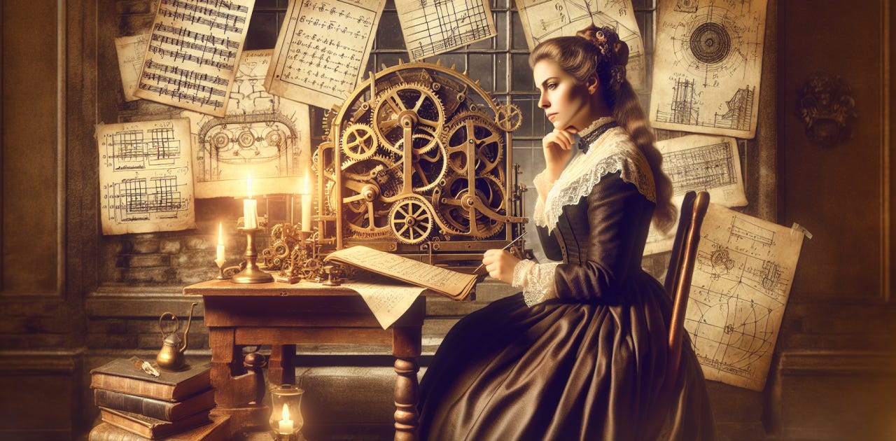 Ada Lovelace: The First Coder Who Dreamed Up the Future of Computing and  Creativity - How to Think Like a Coder: Without Even Trying!