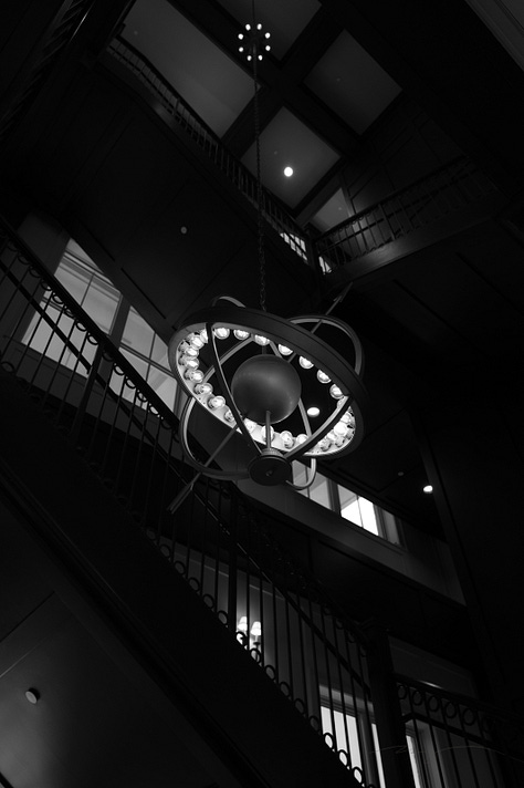 scenes from the engineering lab and business building 