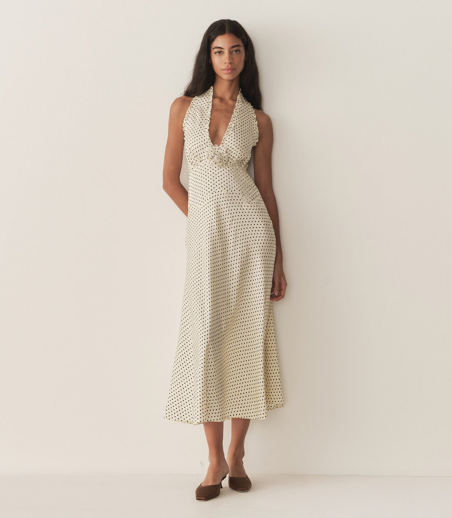 MAZARIN DRESS -- PORTIA DOT view 1