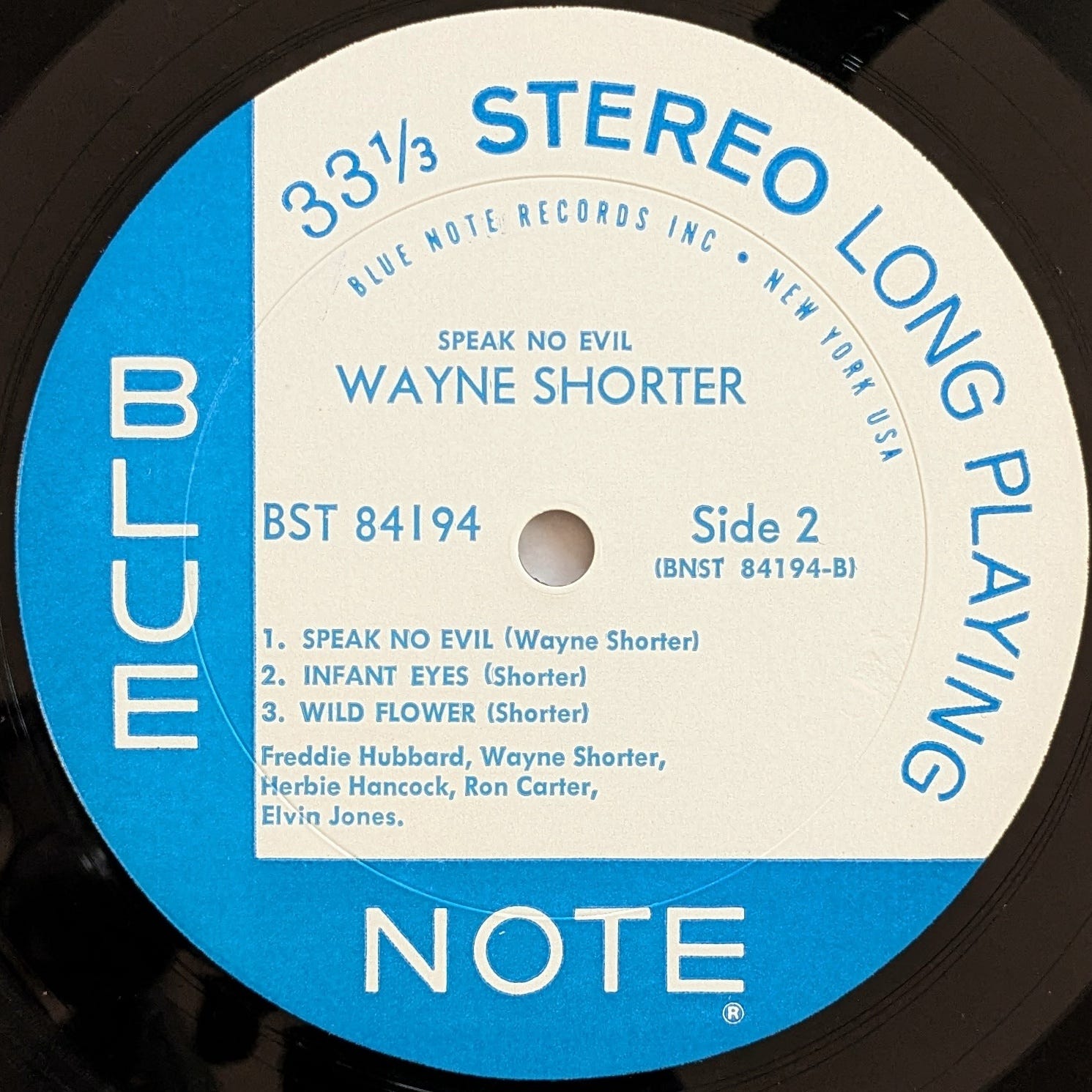 Wayne Shorter - Speak No Evil (Blue Note BST 84194)