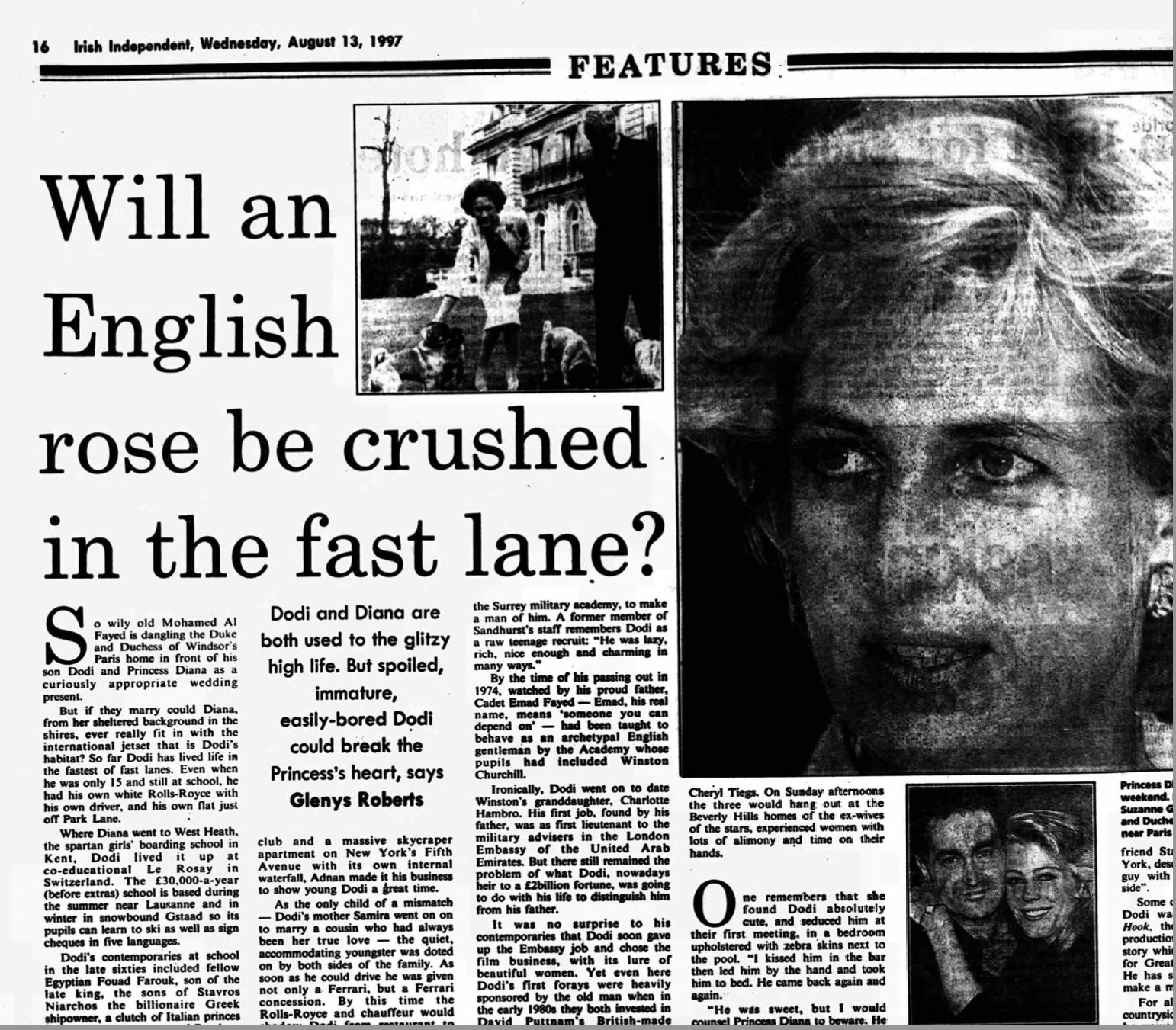 Princess Diana: The Final Year - May 1997 to August 30th 1997