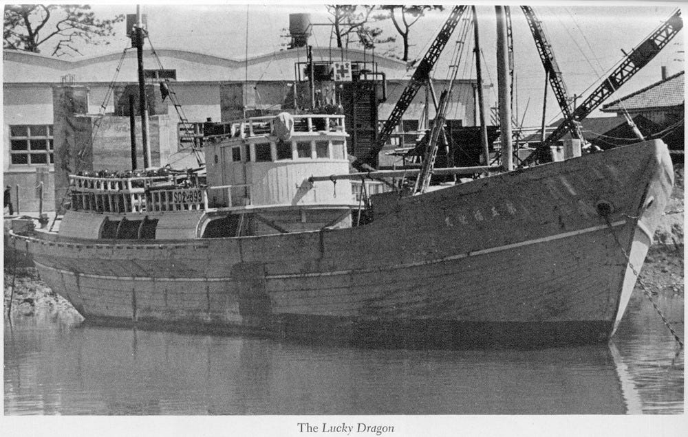 The Japanese Fishing Boat Whose Lethal Encounter With An Atomic Bomb  Inspired Godzilla | Amusing Planet