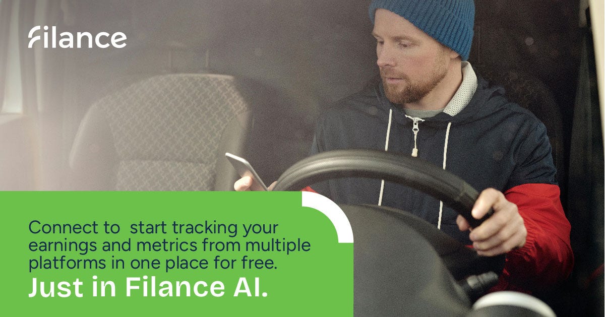 Delivery man using Filance AI