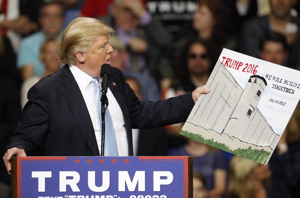 Trump on border wall: Mexico will pay us back for 'sake of speed' | PBS News