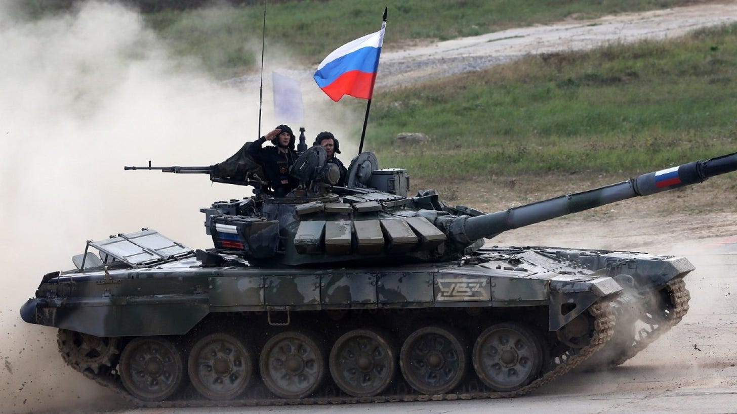 Russia Deployed Nearly Half of Its Largest Soviet Armored Vehicle Stockpile  - Newsweek