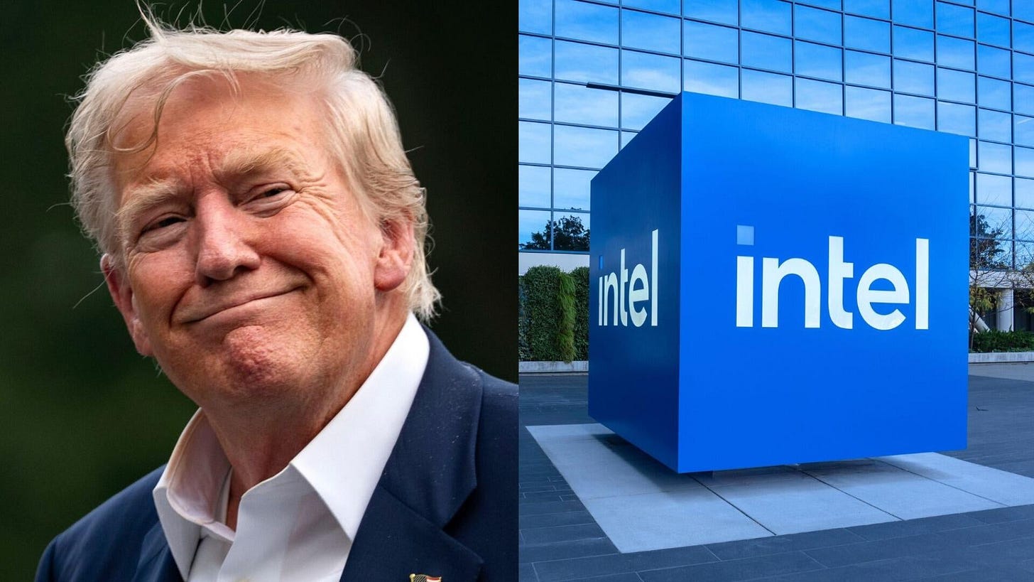 Trump says U.S. government taking a 10% stake in tech giant Intel - CBS News