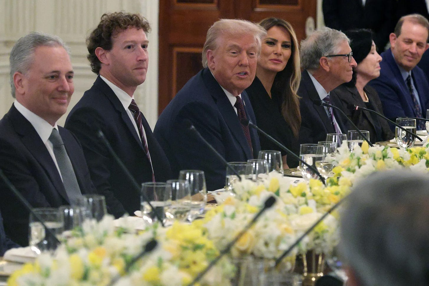 Donald Trump hosted an unprecedented gathering of 33 Silicon Valley leaders at the White House; Story by FutureCraft AI