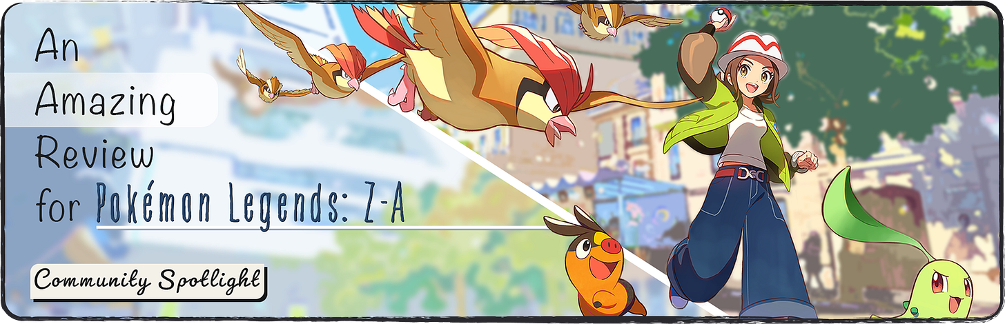 Header image for community spotlight on Pokemon Legends