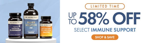 Get up to 58% Off on Select Immune Support