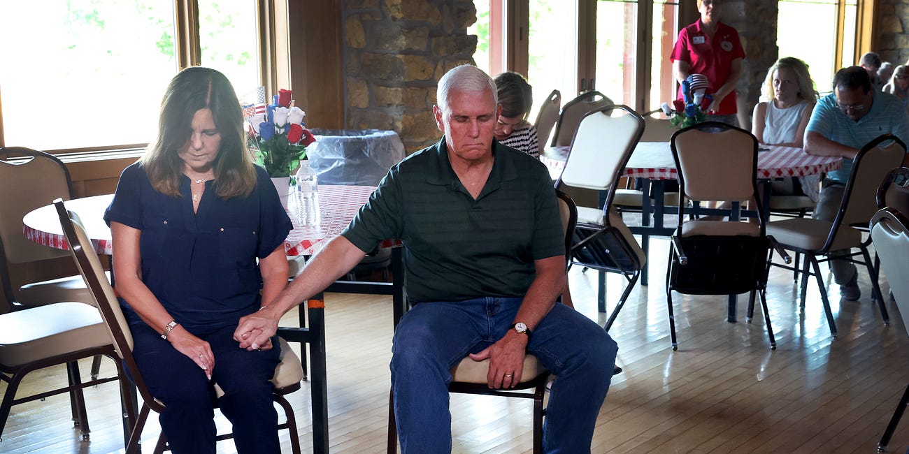 Mike Pence shows how Trump destroys everything he touches