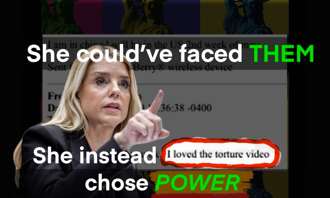 Pam Bondi Crossed A Line You Can’t Uncross