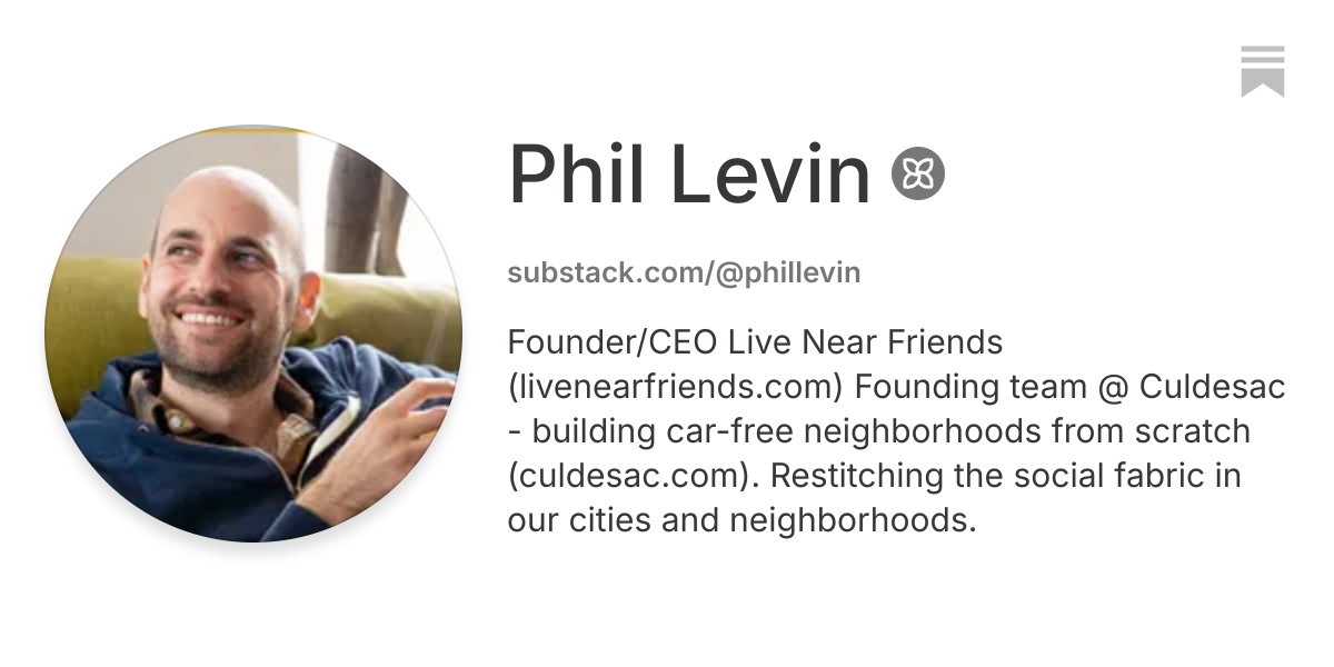 Phil Levin | Substack
