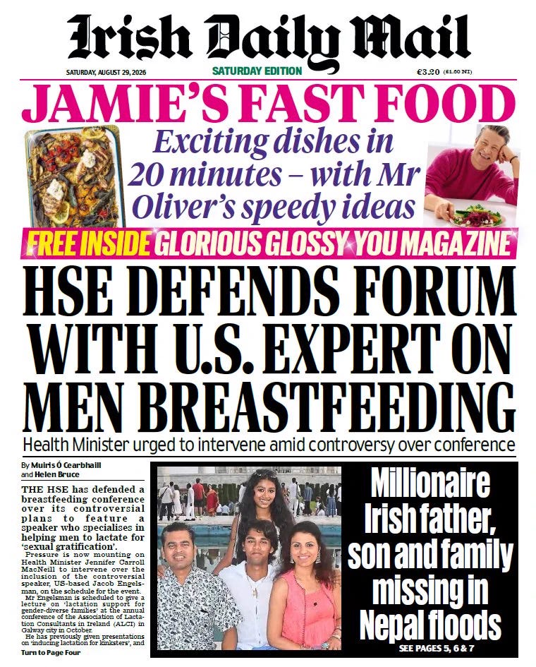 The Irish Daily Mail on X: "For all the big news, pick up Saurday's Mail" /  X