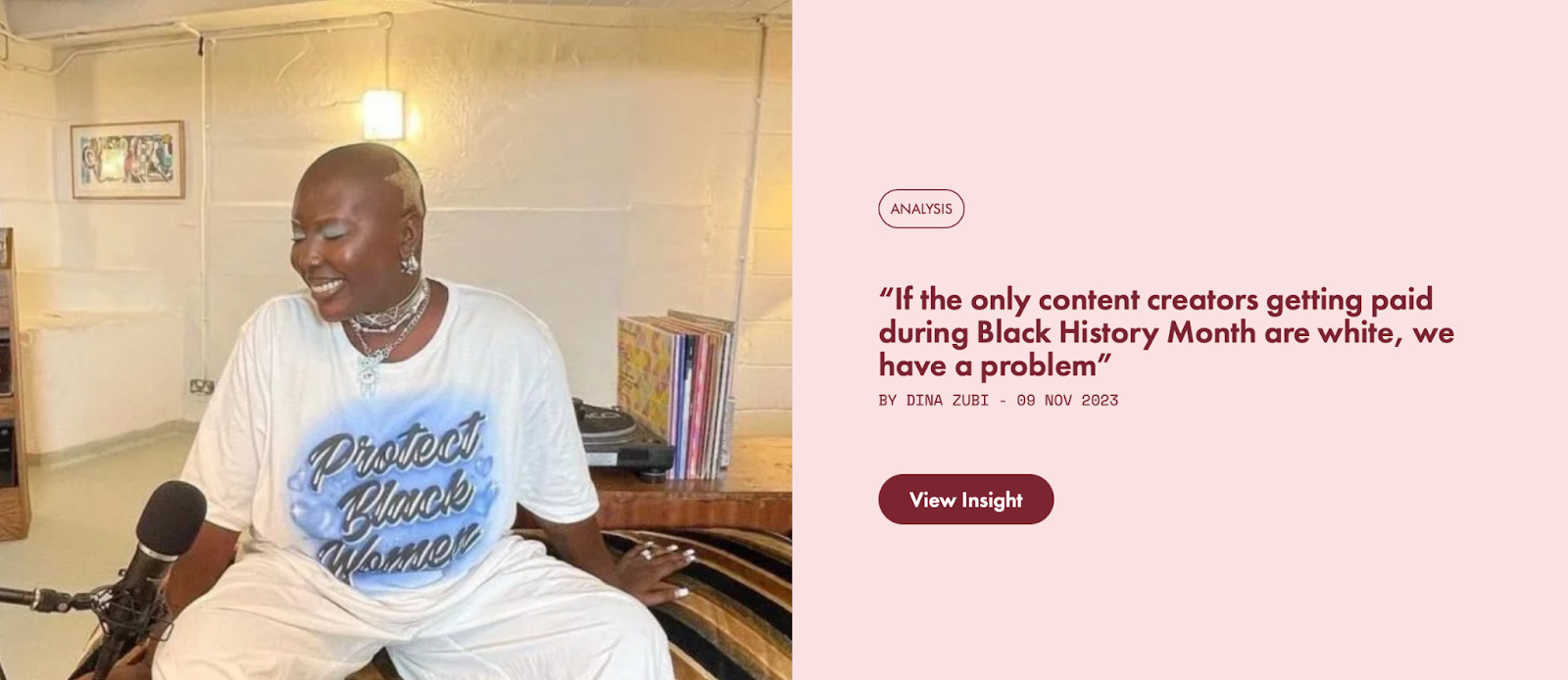 Being A Creative Feels Like Prostitution