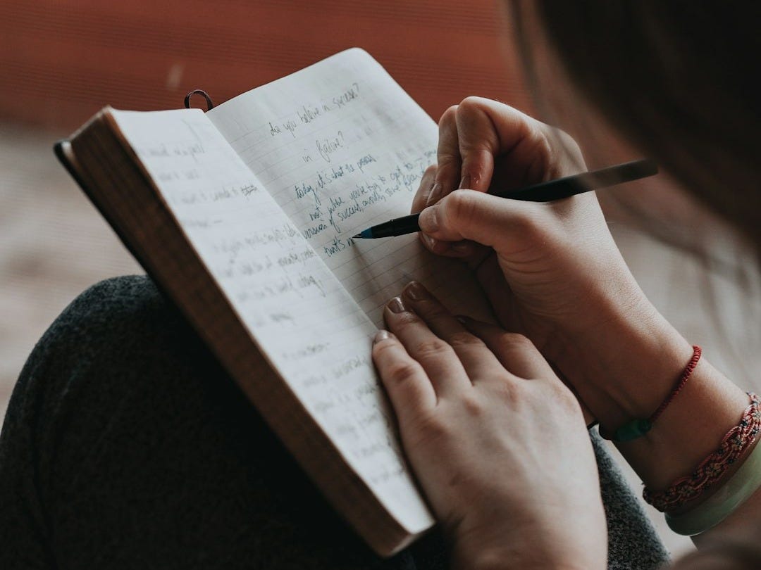 unknown person writing unknown person writing